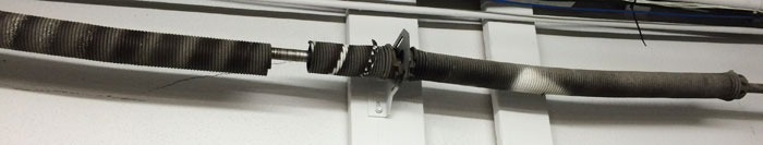 Broken Torsion spring Sumner