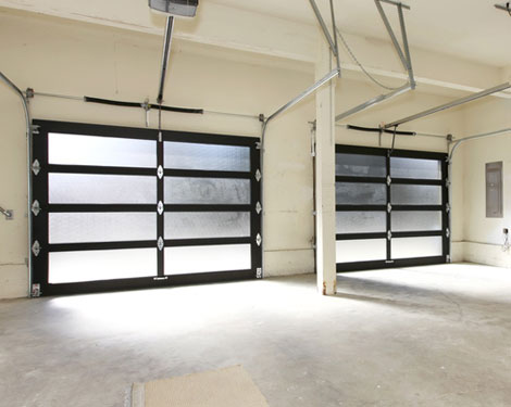 Glass garage door Sumner